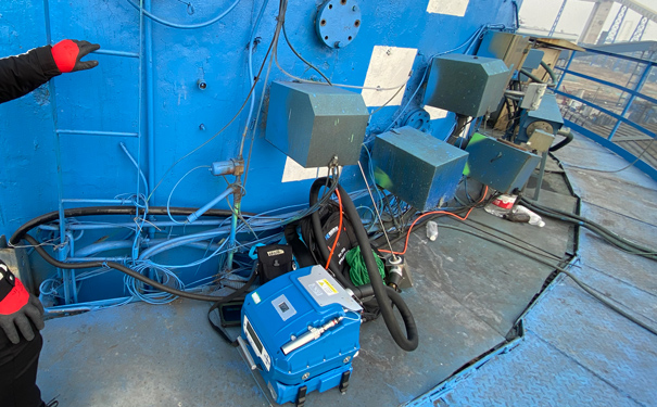 PF-300便携式非甲烷总烃分析仪现场测试
